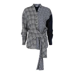 Ferragamo Dual Printed Shirt Multi Womens